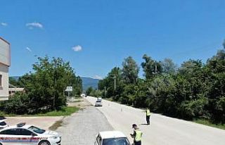 Düzce’de dron destekli trafik denetimi yapıldı