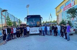 Elazığlı gençler Akdeniz’de