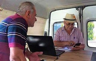 Emlak hizmetlerini vatandaşın ayağına götürüyor