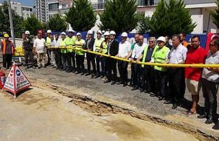 Erdemli’de ilk kez doğalgaz altyapı çalışması...