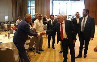 Erdoğan Bıyık, TFF Başkanı Büyükekşi ile görüştü