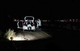 Erzurum’da bir kadın, tüfekle atış yaparken...