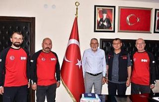 Eskişehir İHH’dan Başkan Bozkurt’a ziyaret