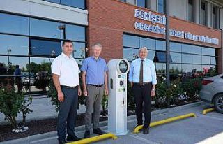 Eskişehir OSB elektrikli araçlar için şarj istasyonları...