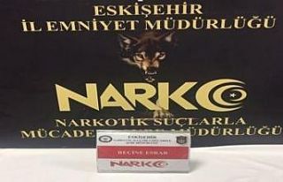 Eskişehir’de uyuşturucu operasyonu: 1 gözaltı