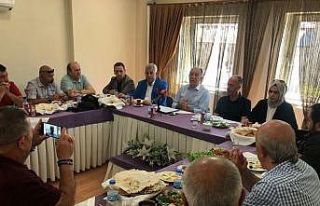 ESOB Başkanı Rasim Fırat, basın mensupları ile...