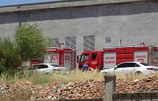 Fabrikada çıkan yangın korkuttu