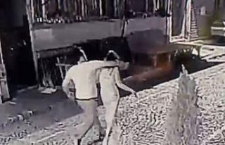 Fatih’te esnaf sokak ortasında kadını döven...