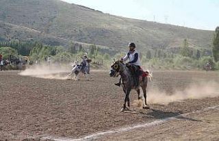 Final maçında atı şahlanan sporcu attan düştü...