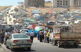Gaziantep’teki kurban pazarlarında arife günü...