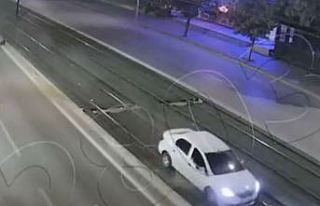 Gaziantep’teki trafik kazaları kameraya yansıdı