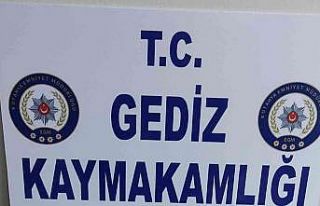 Gediz’de 190 adet sentetik hap ele geçirildi