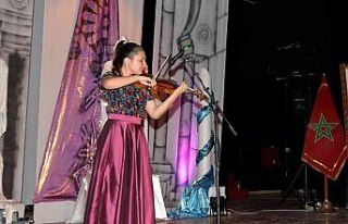 Genç yetenek Elif Eroğlu Fas’ta seyircilerden...