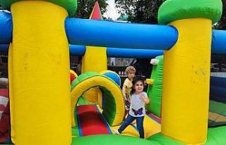 Gölcük’te çocuklar eğlenceye doydu