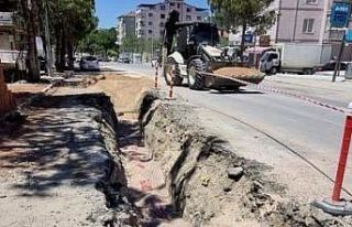 Gördes’e 6 milyon liralık altyapı yatırımında...