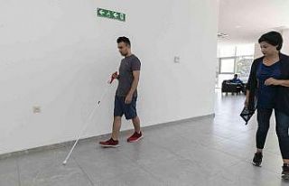 Görme engelli bireylere ’bağımsız hareket becerileri’...