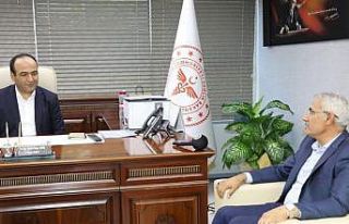 Güder’den İl Sağlık Müdürü Berk’e hayırlı...