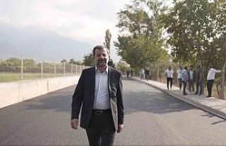 Gürsu İsabey yolu bayram öncesi hizmette