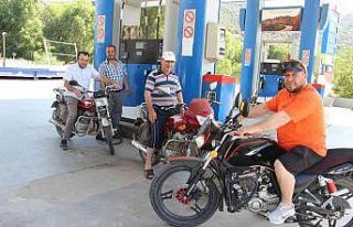 Havalar ısındı, yakıt zamlandı motosikletler...