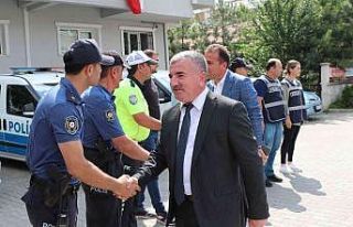 Havza’da bayramlaşma