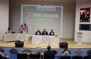 Hobi bahçelerinin yeni sahipleri kura ile belirlendi