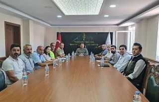 Hozat’ta orman yangınlarıyla mücadele toplantısı
