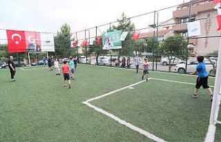 İbni Sina Parkı’na inşa edilen tesisler kullanıma...