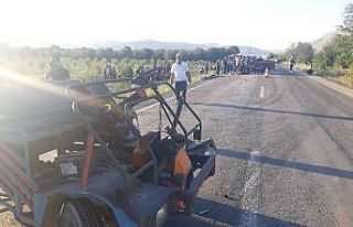 İki patpatın çarpıştığı kazada 1kişi öldü,...