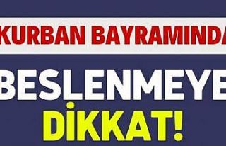 İl Sağlık Müdürlüğü uyardı: “Kurban Bayramı’nda...