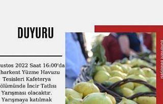 İncir Tatlısı Yarışması için geri sayım başladı