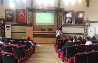 İnegöl Belediye personeline sağlıklı yaşam eğitimi