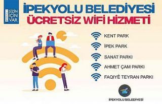 İpekyolu’ndaki parklarda ücretsiz internet dönemi