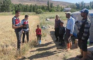 Jandarma Güven Timleri hafta sonu aralıksız çalıştı