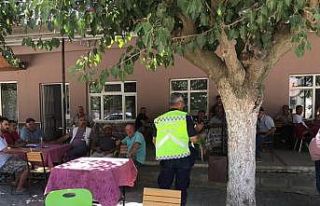 Jandarma timleri motosiklet kullanıcılarını bilgilendirdi