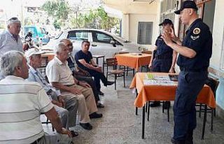 Jandarmadan erkeklere ‘Kadına El Kalkmaz’ eğitimi