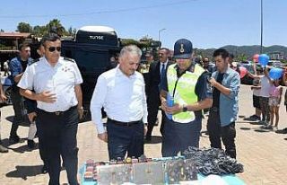 Jandarmadan "Kemersiz Toka Takma, Hayattan Kopma”...