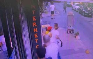 Kadıköy’de av tüfekli çatışma kamerada
