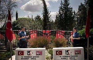 Kahramanları silah arkadaşları unutmadı