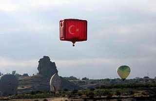 Kapadokya’da görsel şölen