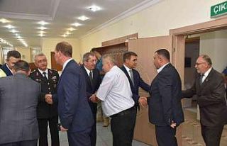 Karabük protokolü bayramlaştı