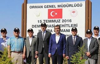 Karaman’da 15 Temmuz Demokrasi Şehitleri Hatıra...