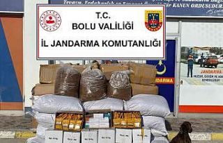 Kargo araçlarına kaçak tütün operasyonu: 7 gözaltı