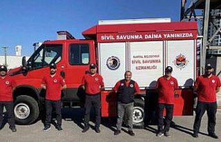 Kartal Belediyesi Arama Kurtarma Ekibi yeni araç...