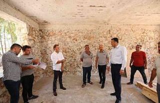 Kaş’taki yarım asırlık okul yeniden hayat buluyor