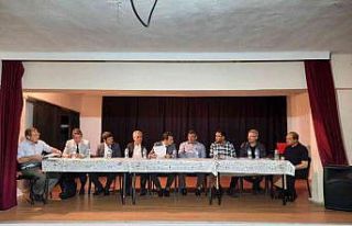 Kaymakam Karadağ, muhtarlarla bir araya geldi