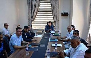 Kaymakam Odabaş, Roman Dernekleri ile bir araya geldi