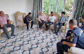 Kaymakam Sevgili’den gaziye bayram ziyareti