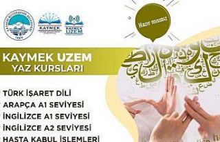 KAYMEK UZEM’in kurs kayıtları başladı