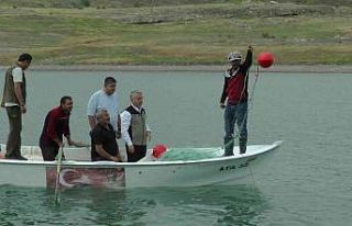 Kayseri’de balıkçılar ’vira bismillah’ dedi
