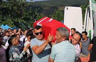 Kepçe operatörü Okan Bayrak son yolculuğuna uğurlandı